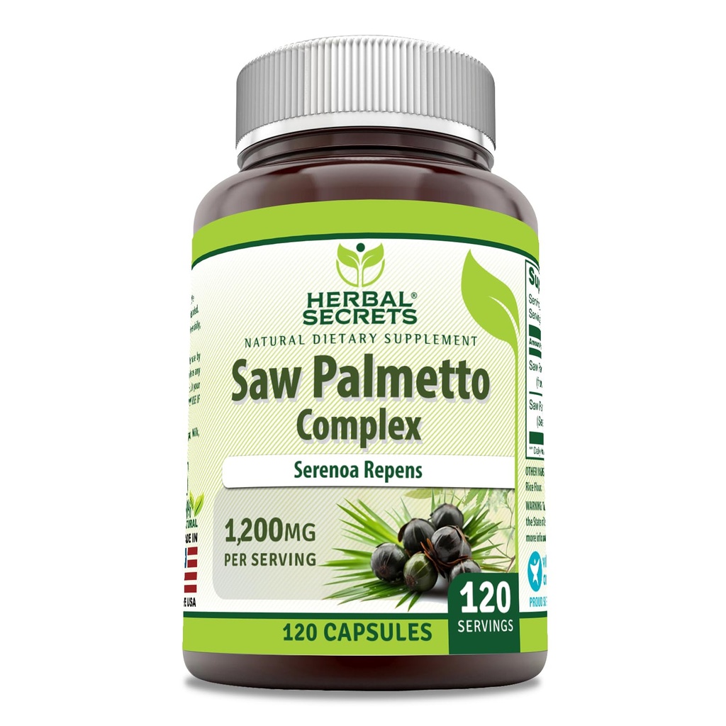 Zeliščne skrivnosti Saw Palmetto Complex Supplement 