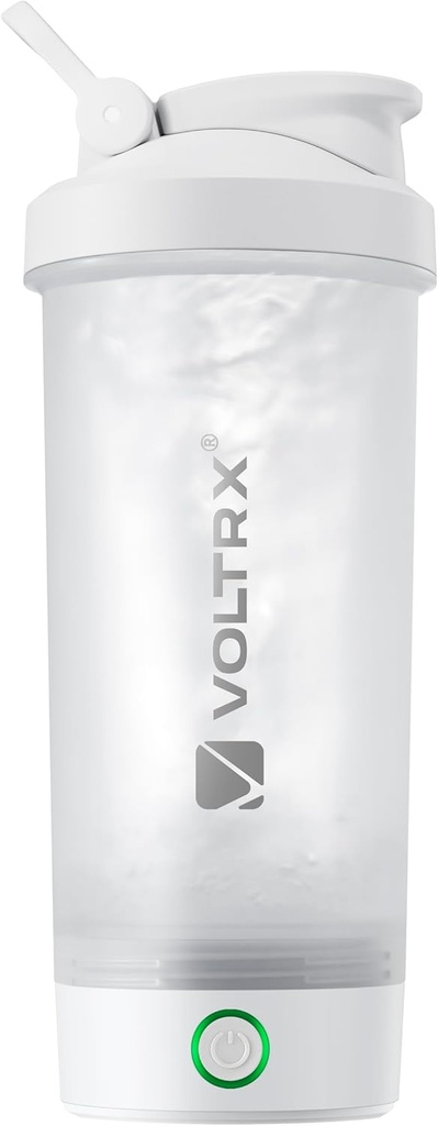 VOLTRX plastenka za stresanje beljakovin, združitev USB C polnilni električni mešalnik za stresanje beljakovin, shaker skodelice za stresanje beljakovin in nadomestek obroka, BPA Free, 24oz