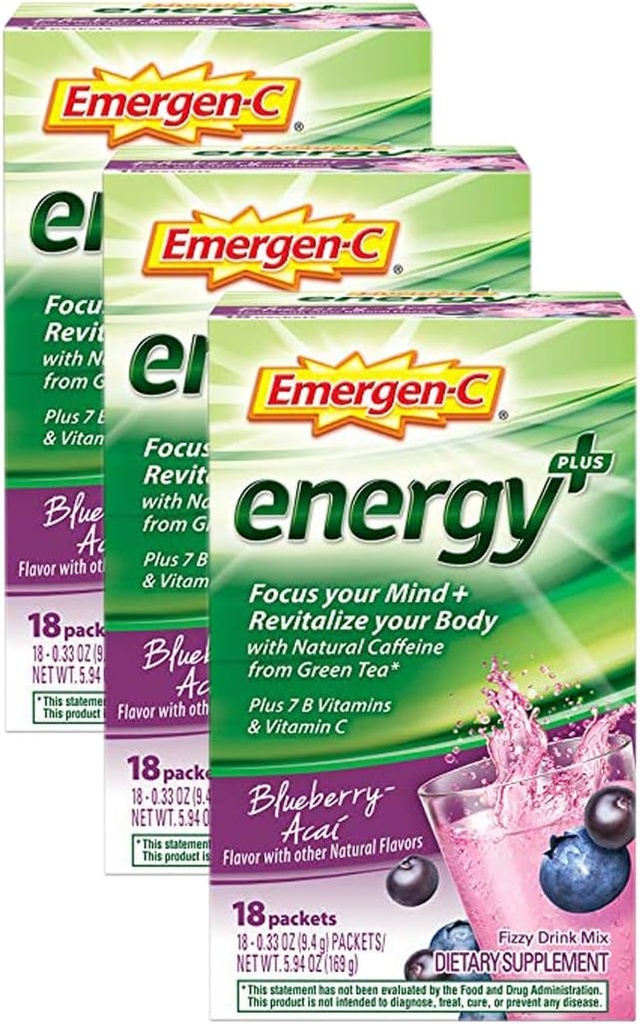 Emergen-C dodatek, 18 Število (Pack 3)