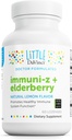 DAVINCI Little Imuni-z + Elderberry - Otroci Cink Lozenge za podporo imunskega zdravja, zdravih pljuč in grla tkiva* - z vitaminom D3, cink, starejšina in več - Lemon Flavor - 60 Lozenges