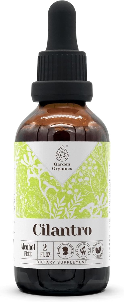 Cilantro Alkohol-free Natural Tinkture Extract, Imunski sistem Booster, tekoče kapljice Iz 100% Cilantro Suhi list (2 fl oz)