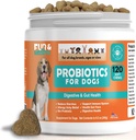 Probiotiki za pse Prebavne zdravstvene dopolnila alergije in srbeče kože - Pet Driskea Plin zdravljenje upset Želodec Relief Chicken Flavor 120 Soft Chews