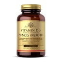 Solgar Vitamin D3 (Cholekalciferol) 250 MCG (10. 000 i. e.), 120 Softgels - pomaga ohranjati zdrave kosti in zobe - Imunski sistem podpora - Ne GSO, Gluten/ Dairy Free - 120 Servings