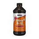 NOW Foods Supplements, Ultra B-12, Tekoča, 800 μg Folna kislina, Celularna proizvodnja energije*, 16-Ounce