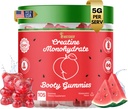 Kreatin Monohidrat na svetu + Keto ACV Booty Gummies dodatek za ženske - 5000mg Kreatin plus 1000mg ACV - Glute Builder, Waist Slimmer, Gym Essentials Women, Sugar Free (120 Ct Watermelon)