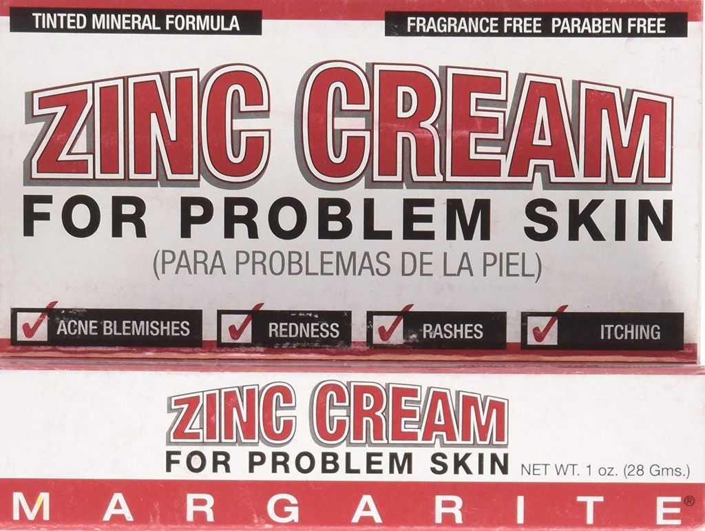 MARGARITE Kozmetika Cink krema, 1 Oz (2 paket)