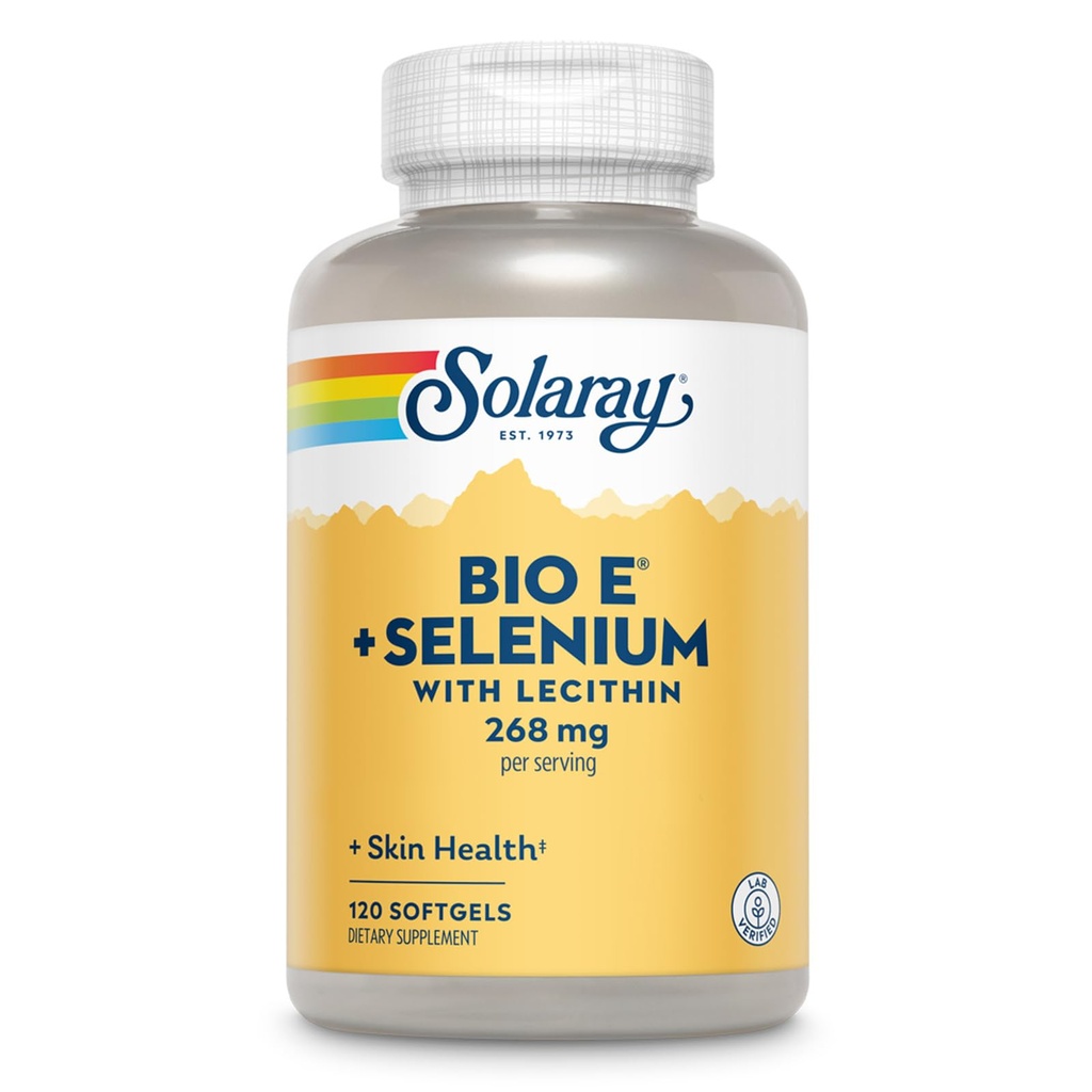 Solaray Bio E z dodatkom Selenium, 400iu, 120 Count
