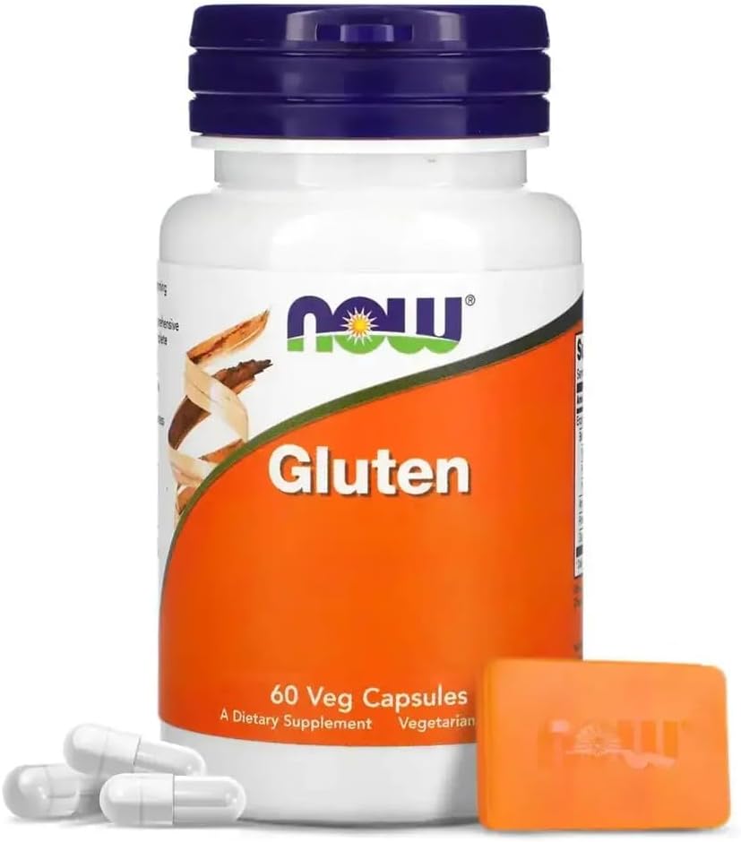 Zdaj hrana, Gluten Digest, 60 Veg kapsule