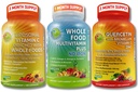 Veganski Imunski in antioksidant podpora Bundele – Liposomski vitamin C 1500mg z organskim Acerola & Camu Camu + Quercetin 500mg z bromelainom, cinkom in vitaminom C + Veganom Cela hrana Multivitamin brez železa