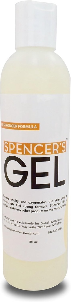 Spencer's Gel Alkaline Formula (8oz) Od leta 2004 edina rešitev za trmoglave kožne težave (Boils, Furuncles, Ulceracije, tlačne rane itd.) Brez motenja, hitro ukrepanje