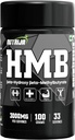 HMB prašek (beta-hidroksi beta-metilbutirat) 100 po Grams - čisti HMB
