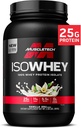 MuscleTech ISO Izolirni proteini sirotke v prahu, vanilija - post vadba Gym dodatek za Lean Muscle Gain, Body Building Hujšanje in okrevanje - 25g proteini, BCAA, EAA & 0 Dodani sladkor - 2lbs