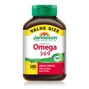 Jamieson Omega 3-6-9 Softgels, 280 mehkogel vrednost paket