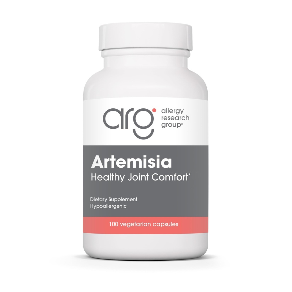 Alergija Raziskovalna skupina Artemisia prehranski dodatek - mikrobialni balancer, Sweet Wormwood Extract, Hypoallergenic, Vegetarijanske kapsule, Gluten Free - 100 Count