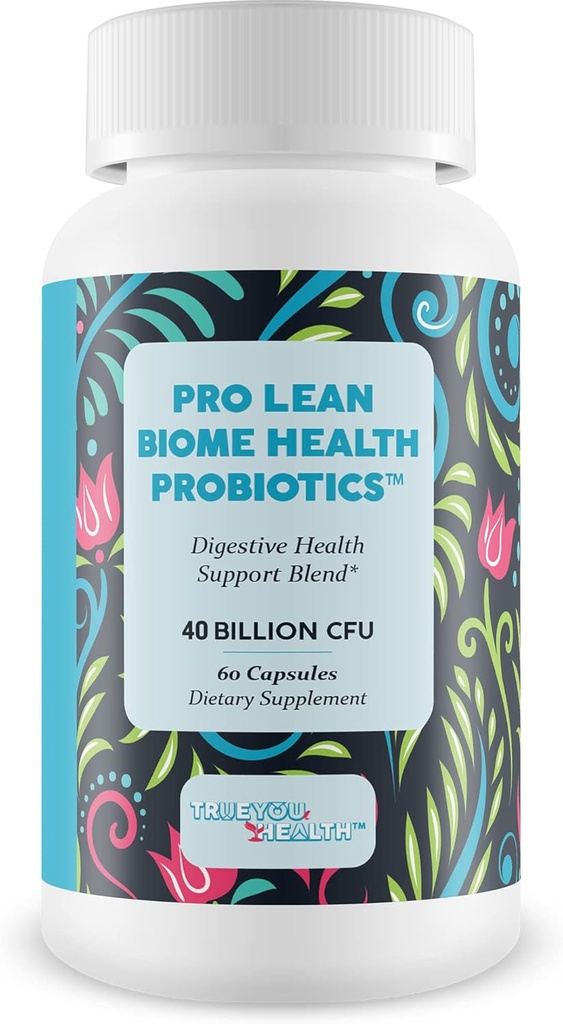 Pro Lean Biome Health Probiotics - Prebavne zdravstvene in imunske podpore - Izboljšati Gut Microbiome za splošno zdravje & Izboljšana energija - Probiotic & Prebiotic Mešanica - Zdravje se začne v Gut