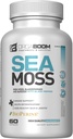 Sea Moss kapsule Irish Sea Moss dodatek z organskim korenom, Bladderwrack & Black Pepper 