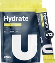 UCAN Hydrate Electrolyte Drink Mix (Pineapple, 12 Stickpacks) Sugar-free, Keto-prijateljski, Vegan, Non-GMO, Gluten-free Elektrolitni prašek s kalijem in magnezijem za runerje in športnike