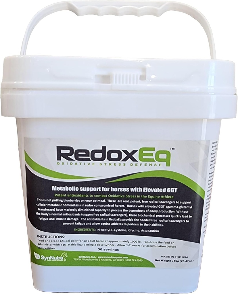 SynNutra Equine RedoxEq- za povišane GGT 100% naravne 30 Serving