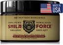 ShilaForceTM Shilajit Pure Gold-Grade Wild-Harvested Himalaja Organic Live Resin - 500mg 70% Fulvična kislina & 10% Humična kislina z 85+ Trace minerali, 30g Izdelano v ZDA, Brown