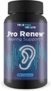 Pro Renew sluh podpora - Vsebuje vitamine D & antioksidanti za podporo Zdravje notranjega in srednjega ušesa - spodbujanje izboljšanega Circulation - Napredna formula sluha za zdravo sluh