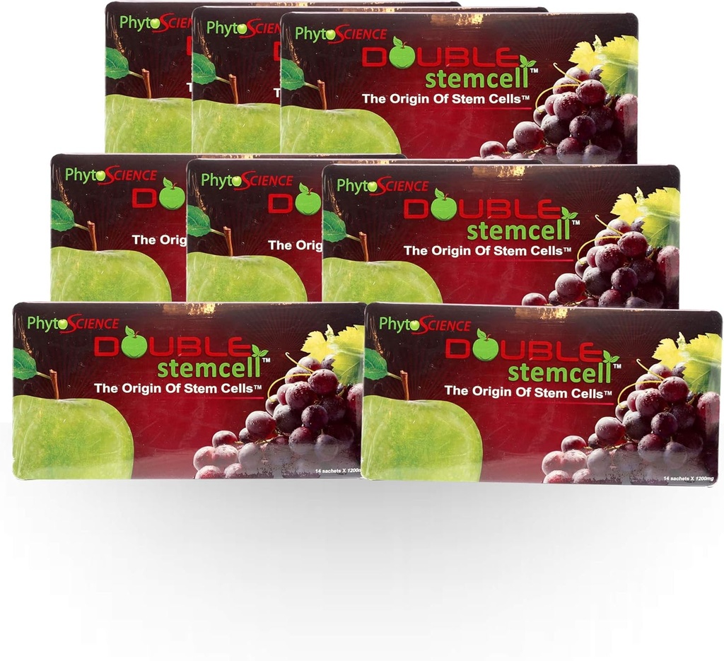 8X Phytoscience Double Stemcell - Anti Aging Formula z Apple in grozdno steblo Cell Free Express Dostava