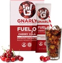 Gnarly Nutrition Fuel2O Electrolyte Powder Packs, Cherry Cola – Elektrolitska rešitev, gorivo, Replenishment, in recovery – Fuel2O Endurance Nutrition – Cherry Cola, 10-Pack