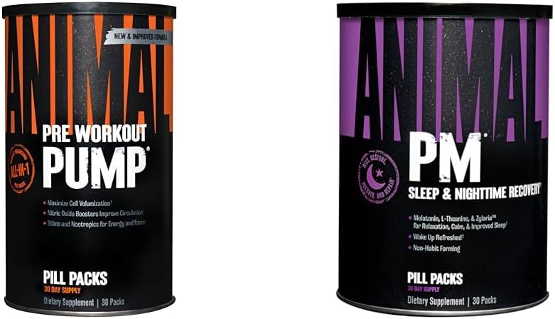 Živalska črpalka Preworkout PM nočni regeneracijski kompleks (30 števk)