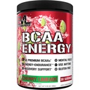 EVL BCAA-ji Aminokisline v prahu - BCAA Energija Pred vadbo Prašek za obnovo mišic Lean rast in vzdržljivost - Rehidracija Post Workout Recovery pijača z naravnim kofeinom - Cherry Limeade