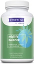 Emerita z Life-flo Midlife Balance, Menopause dopolnila za ženske, Zdrava uravnotežena podpora s črno Cohosh in Red Clover, 60-dnevno jamstvo, Ni testiran na živalih, 30 Servings, 60 VegCaps