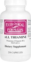 Ekološke formule Vse tiamin, 250 kapsul