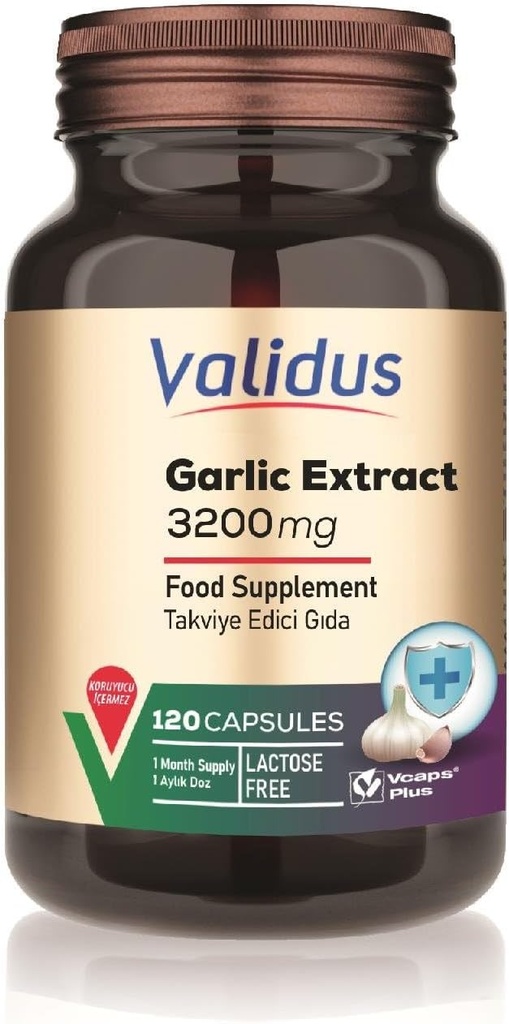 VALIDUS Česen 3200 mg 120 kapsul