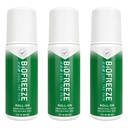 Biofreeze Roll On Pain Relief za koleno, vratu, Hip, Joint, ramena, & Enostavno Backache, Artritis Pain Reliever, boleče mišice Relief, Roll On Menthol Gel 3 Fl Oz (Pack of 3)