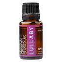 Fuzije narave Spanje Eterično olje Mešanica 15ml - Umirjanje Drea, Difuser, Nature's Fusions Lullaby - 100% Čista terapevtska stopnja - sivka, Roman Kamilica, Neroli, Rose, Vanilla, Ylang Ylang