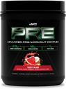 Pre JYM X Tigrova kri Napredne predworkout pudra masivne črpalke, citrulin nitrat, dinamin, NO3T betain, BCAA, nootropiki, kreatin, beta-alanin, JYM dodatek Science, 20 Servings