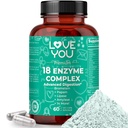 Ljubezen You 18 Enzyme Complex – Na rastlinah temelječi prebavni encimi za ženske in moške 
