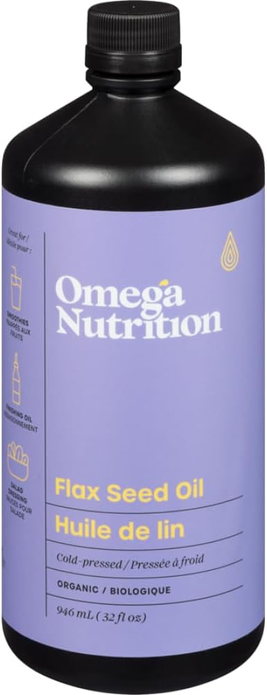 Omega Nutrition Laneno olje, 32-Ounce