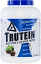 Body Nutrition Trutein Visoke beljakovine v prahu: 45% Whey, 45% Kazein, 10% Jajčna bela, Gluten-free, nizko natrij, Grass Fed Whey Protein v prahu, Gym Supplement & Breakfast Shake, Chocolate Mint, 4lb