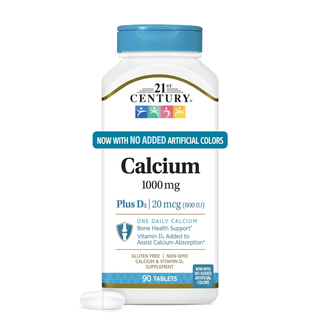Kalcij plus D, 1000 mg, 90