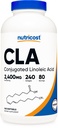 Nutricost CLA (konjugirana linolna kislina) 800mg, 240 Softgels