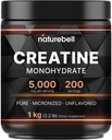 NatureBell Kreatin monohidrat v prahu 1.000g, 5000mg na postrežbo, 200 Serving (2,2 lb) 
