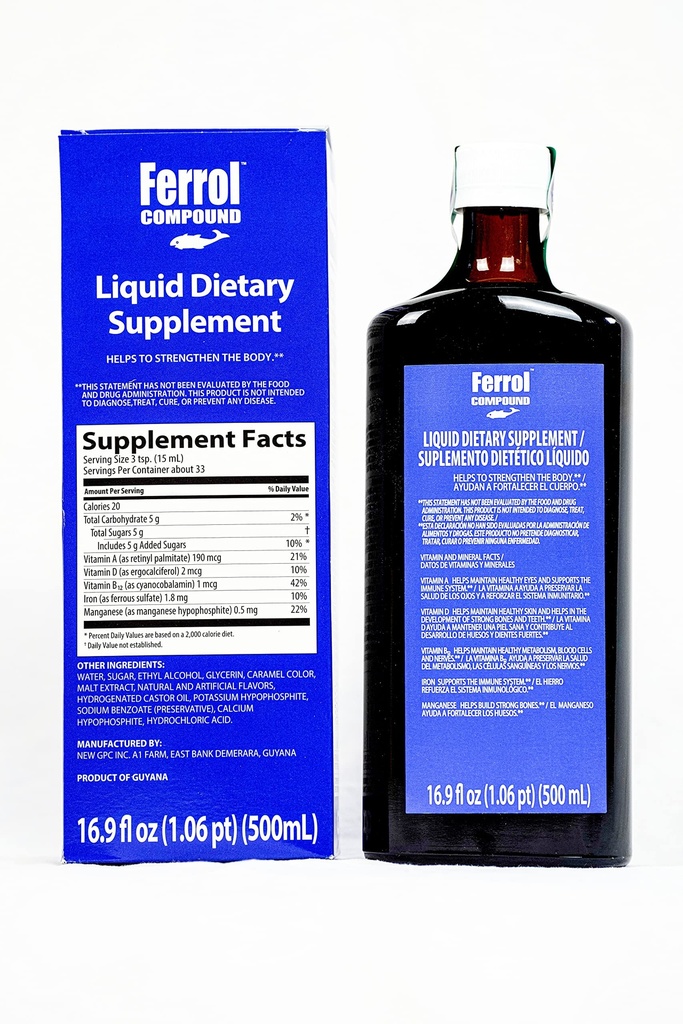 Prehranska dopolnila spojina Liquid 16.9 fl oz (500ml)