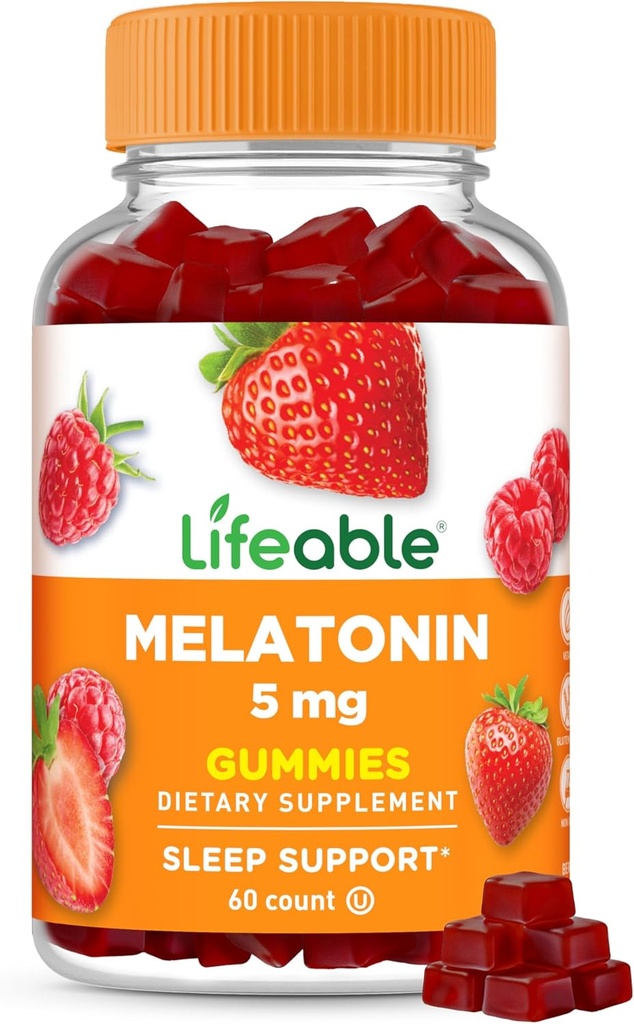 Življenjski Melatonin 5mg Gumies 