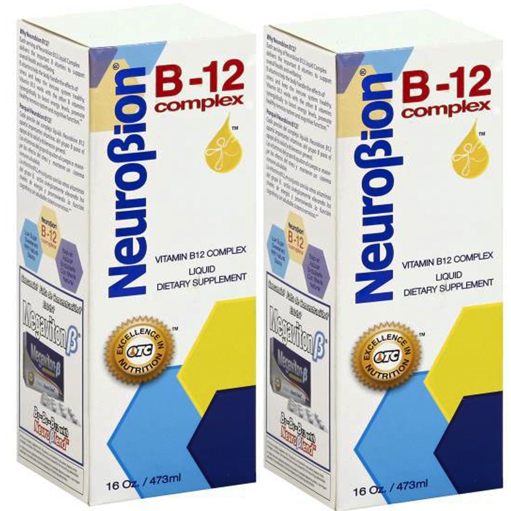 Neurobion Vitamin B12 Complex 16 Oz Liquid Citrus aroma 2 pakiranje