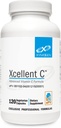 XYMOGEN Xcellent C - visokodozni vitamin C dodatek z BioPerinom za izboljšano absorpcijo - puferiran za zmanjšanje gastrointestinalne vstaje - Imunska podpora + antioksidanti dodatek (120 kapsul)