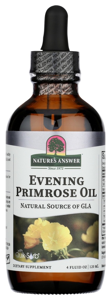Narava odgovor Tekoči večer Primrose Oil 4oz Liquid 