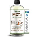 Keppi MCT Olje - iz 100% kokosovih orehov - brez arom C8 in C10, brez glutena, brez palmovega olja, vegansko, košersko, halalno, 32 oz Kokosovo olje