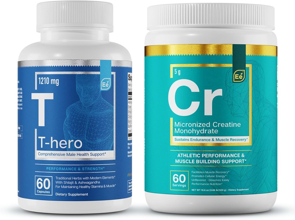 Eterični elementi T-Hero + mikroniziran kreatin monohidrat 