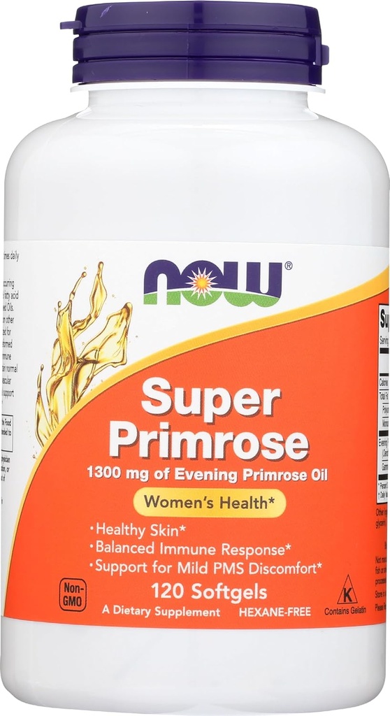 HRANE Super Primrose 1300mg Sg, 120 CT