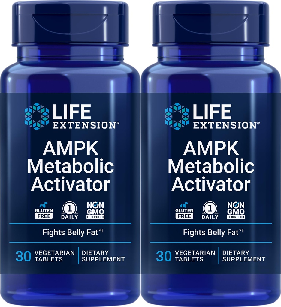 Podaljšanje življenjske dobe AMPK Metabolični aktivator 30 tablet (paket z 2)