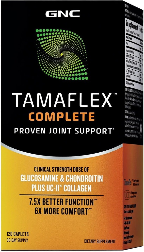 GNC Tamaflex Complete, zagotavlja skupno podporo, 120 Caplets
